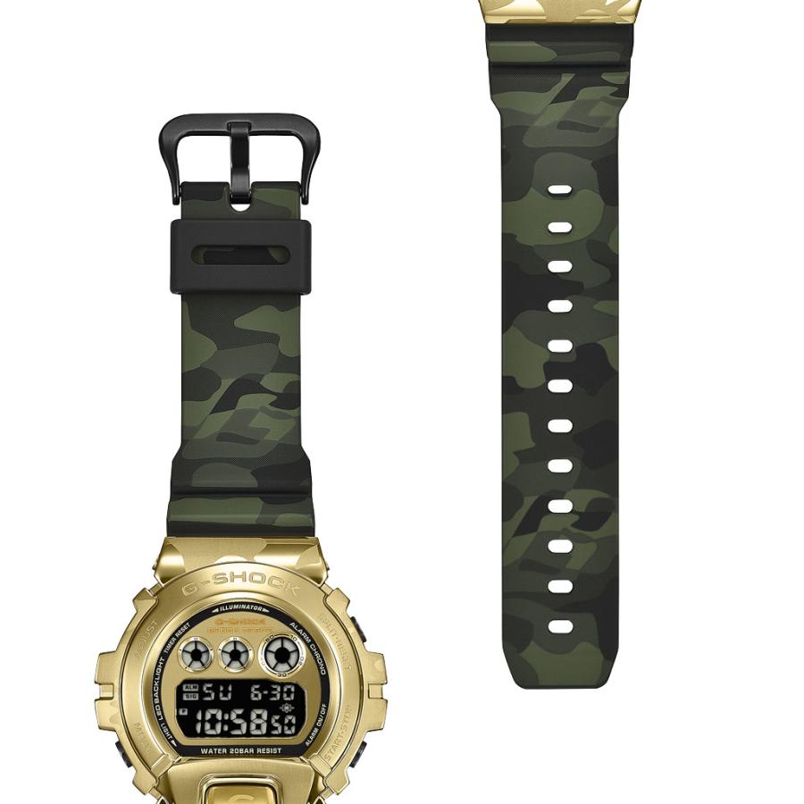 CASIO G-SHOCK GM-6900CMG-3JF JDM BOLD CAMO Gold Metal Covered Digital