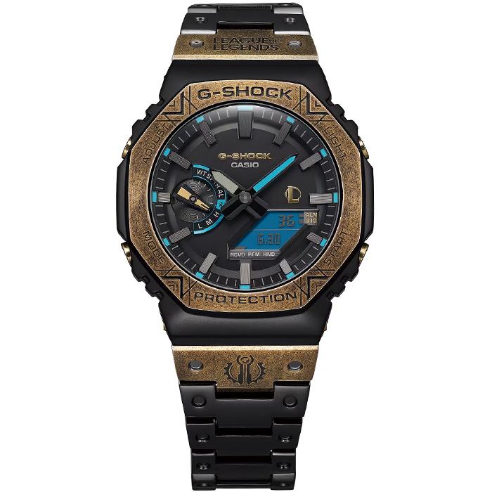 CASIO G-SHOCK FULL METAL GM-B2100LL-1A League of Legends Hextech Tough Solar Bluetooth Men's Watch