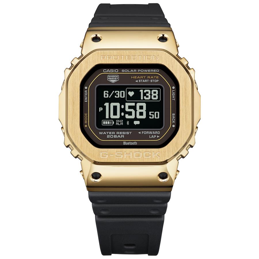 CASIO G-SHOCK Metal Covered G-SQUAD GM-H5600-9JR Men's Watch with Inverted LCD Display, Release Date: March 6th / Pre-order