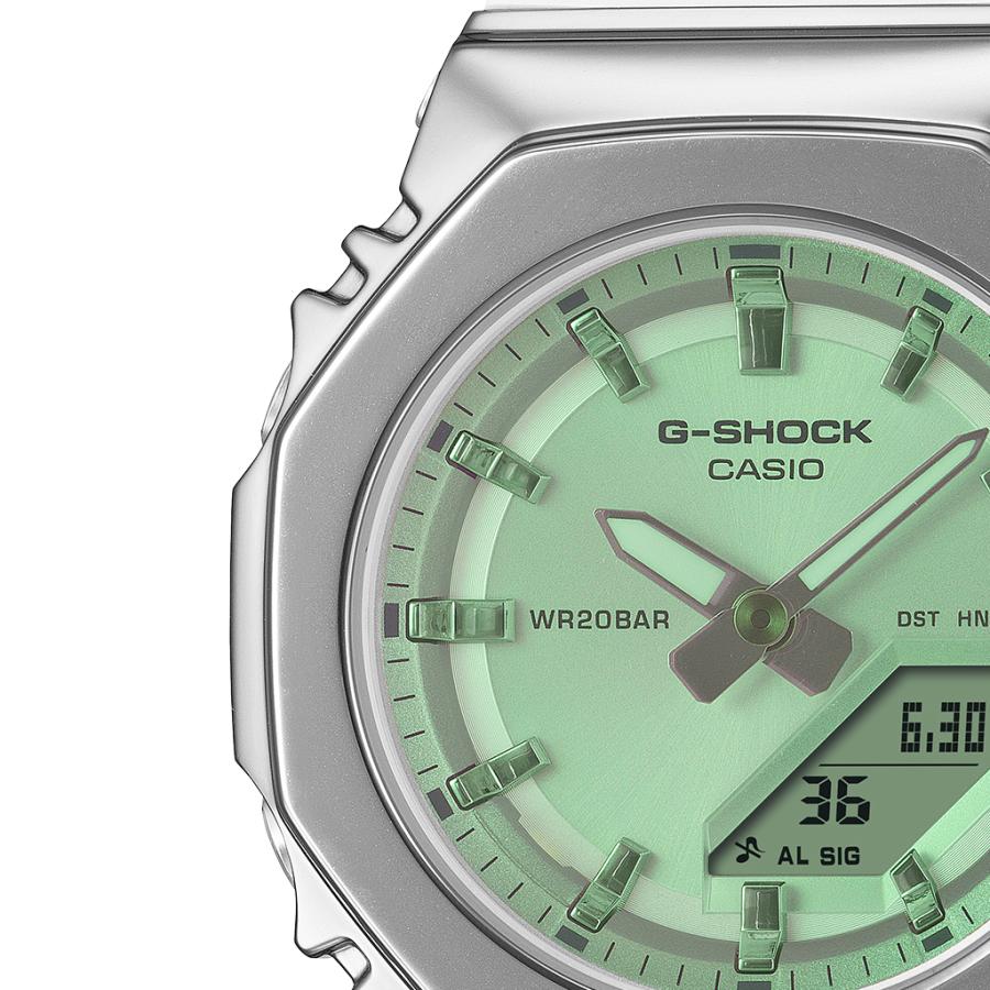 CASIO G-SHOCK GM-S2110SR-7AJF Summer Reflection Green Metal Covered JDM Unisex Watch