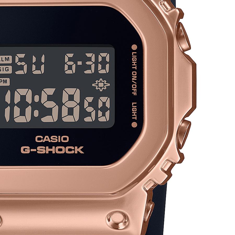 CASIO G-SHOCK GM-S5600UPG-1JF JDM Metal Cover Compact Downsized 5600 Pink Gold Digital Unisex Watch