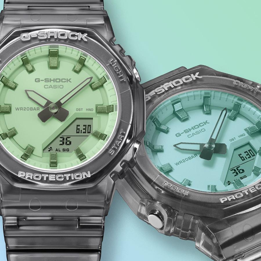 CASIO G-SHOCK GMA-P2100SR-1AJF Summer Reflection Green Skeleton JDM Women's Watch