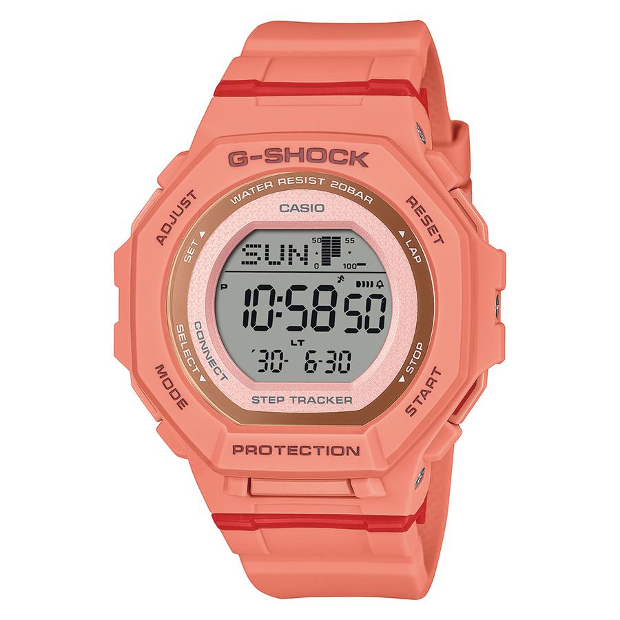 CASIO G-SHOCK GMD-B300SC-4JF JDM Mid-Size Sports Color Bluetooth Step Tracker Coral Orange Unisex Digital Watch