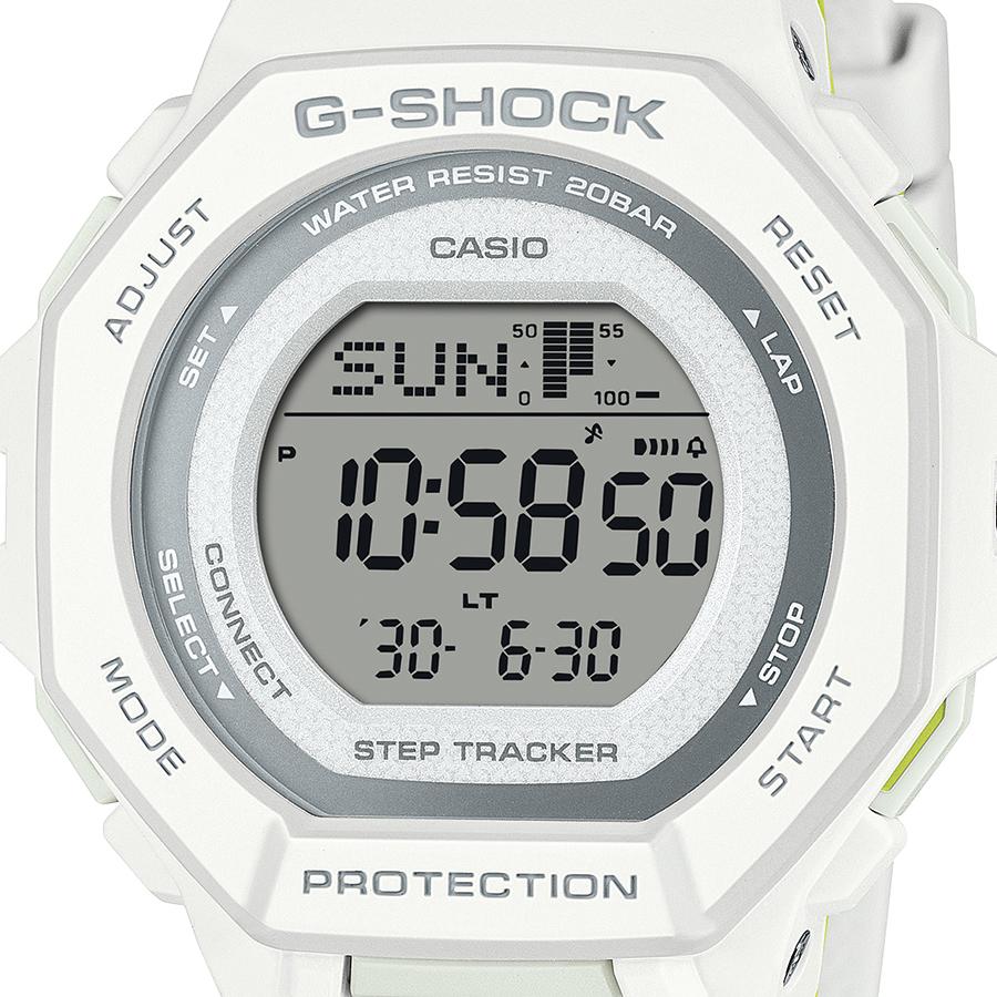 CASIO G-SHOCK GMD-B300SC-7JF JDM Mid-Size Sports Color Bluetooth Step Tracker White Unisex Digital Watch