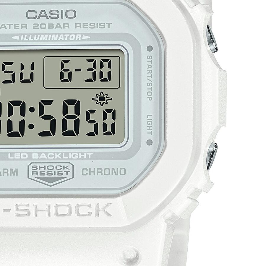 CASIO G-SHOCK GMD-S5600BA-7JF One-Tone White Digital Women's Watch