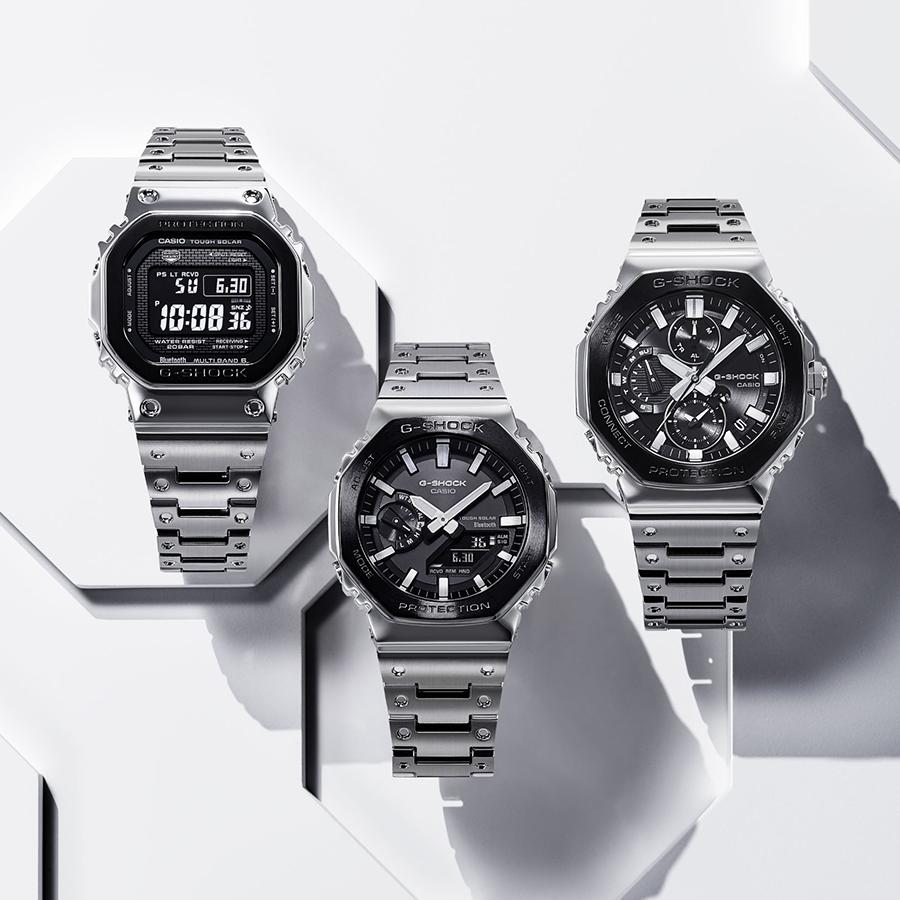 CASIO G-SHOCK GMW-B5000BT-1JF JDM Full Metal Black Bezel Bluetooth Solar Men's Watch