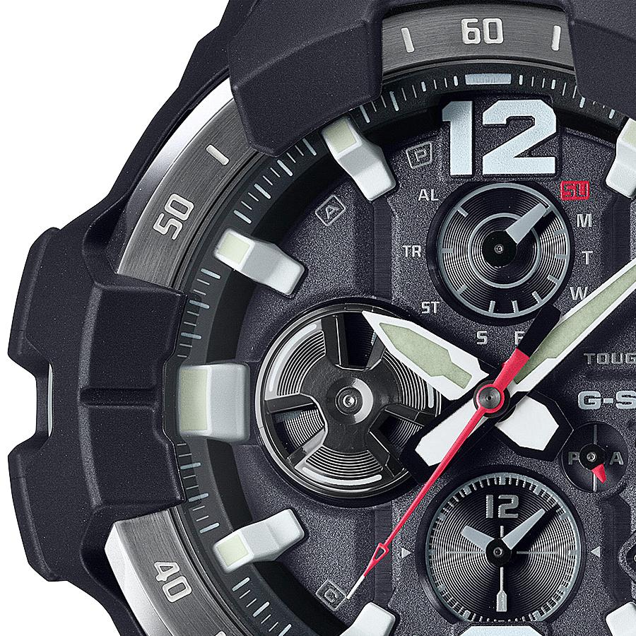 CASIO G-SHOCK GRAVITYMASTER GR-B300-1AJF JDM Master of G Aviation Carbon Core Guard Analog Solar Bluetooth Men's Watch