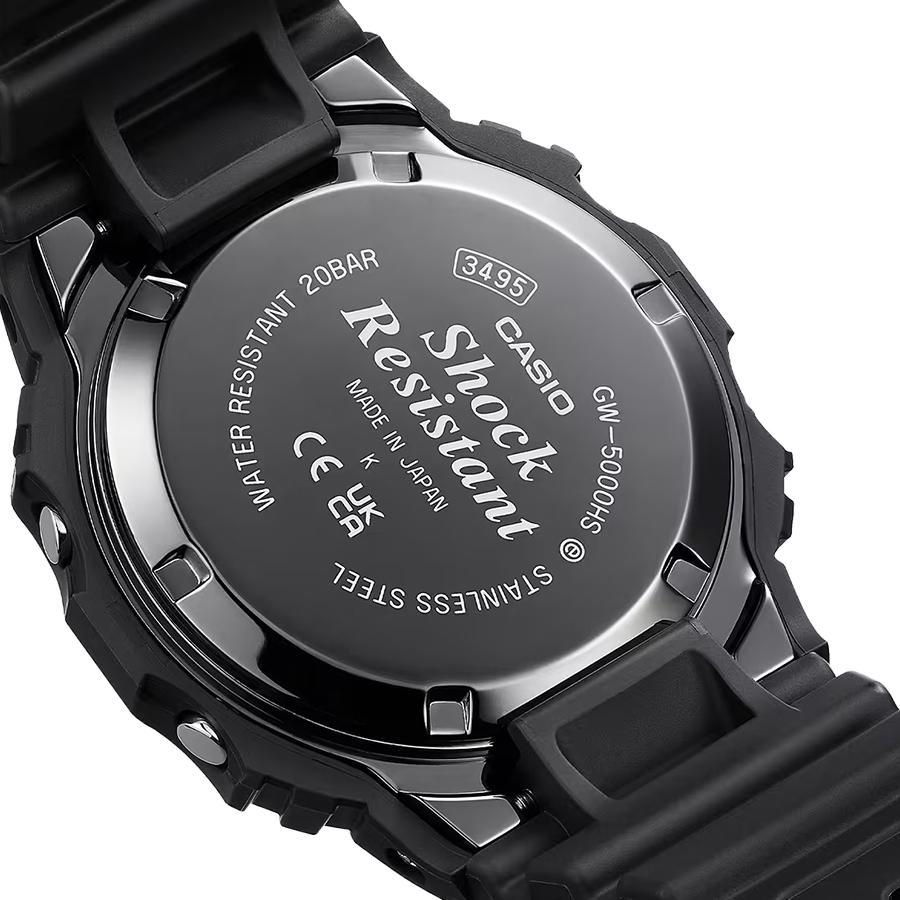 CASIO G-SHOCK GW-5000HS-1JF JDM Heritage Black Solar Radio Men's Watch