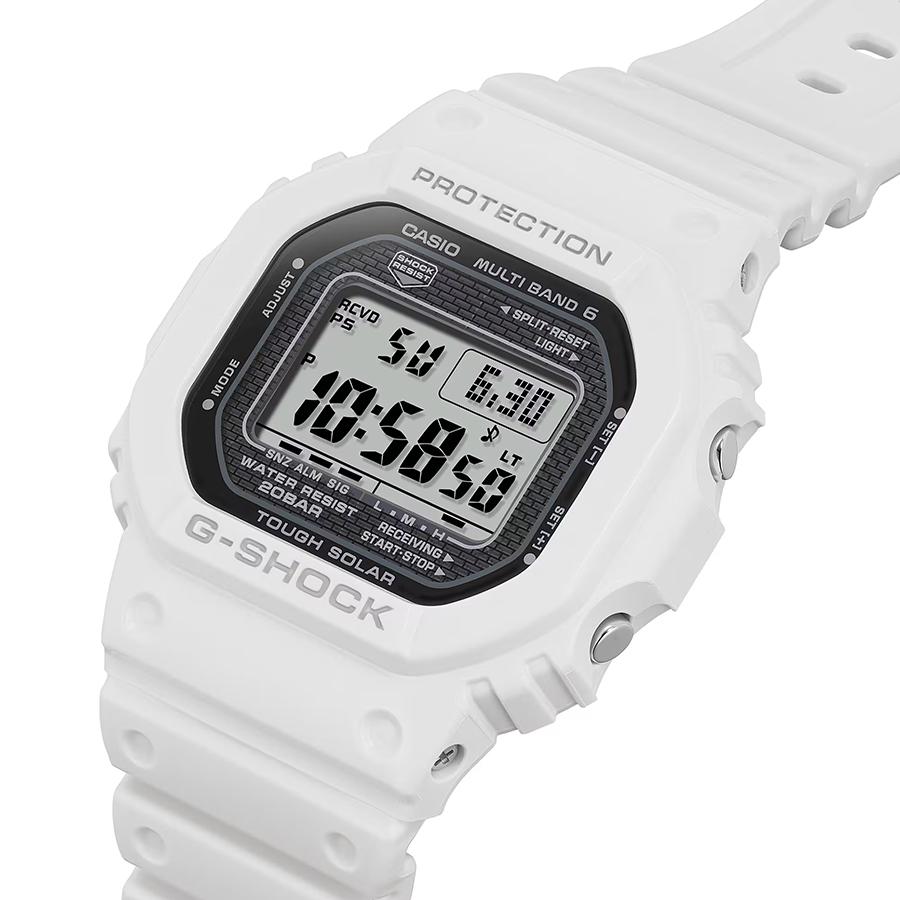 CASIO G-SHOCK GW-5000HS-7JF JDM Heritage White Mono-Tone Tough Solar Radio Men's Watch