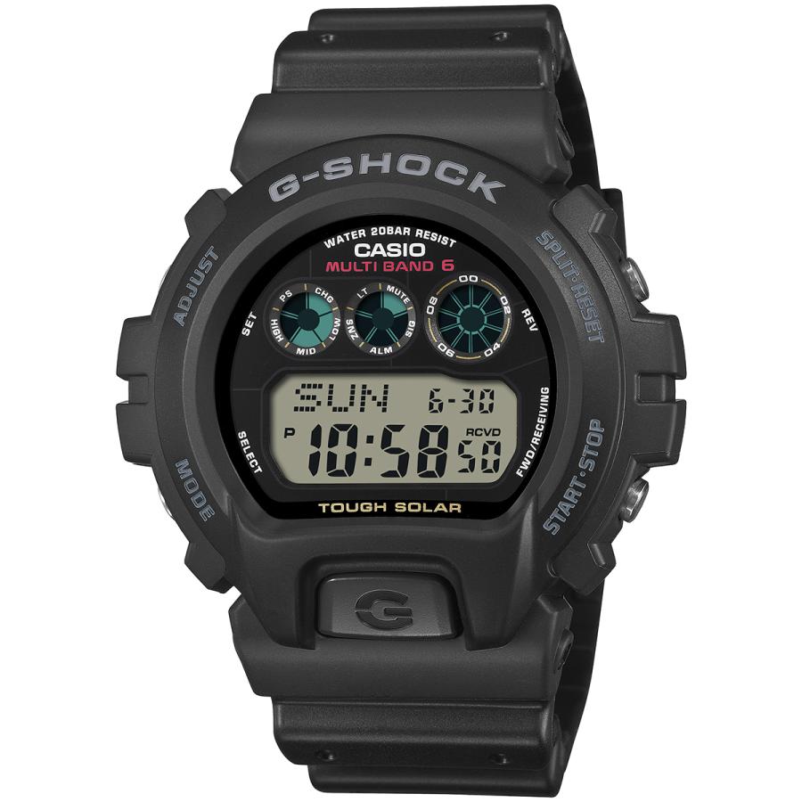 CASIO G-SHOCK 6900 Series GW-6900U-1JF Black Multiband 6 Tough Solar JDM Men’s Digital Watch