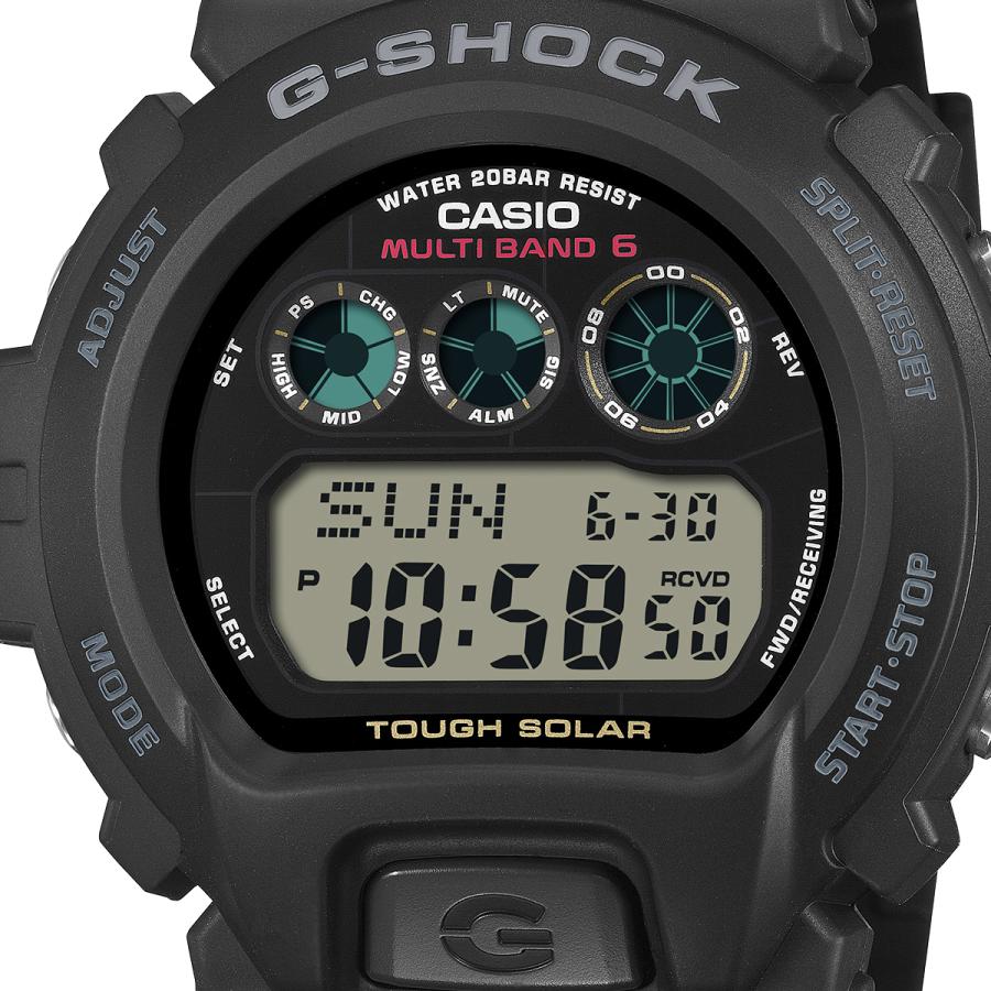 CASIO G-SHOCK 6900 Series GW-6900U-1JF Black Multiband 6 Tough Solar JDM Men’s Digital Watch