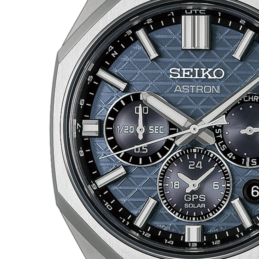 SEIKO ASTRON NEXTER HAB001J GPS Solar Dual-Time Chronograph Blue Titanium Men's Watch Japan Core Shop