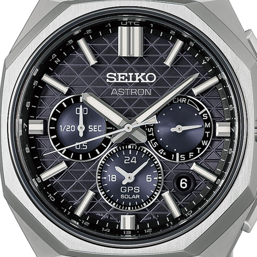 SEIKO ASTRON NEXTER HAB002J GPS Solar Dual-Time Chronograph Black Titanium Men's Watch Japan Core Shop