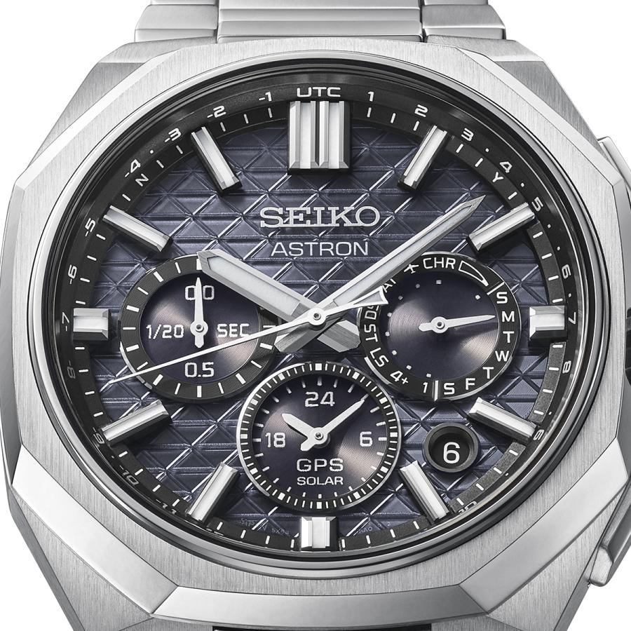 SEIKO ASTRON NEXTER HAB002J GPS Solar Dual-Time Chronograph Black Titanium Men's Watch Japan Core Shop