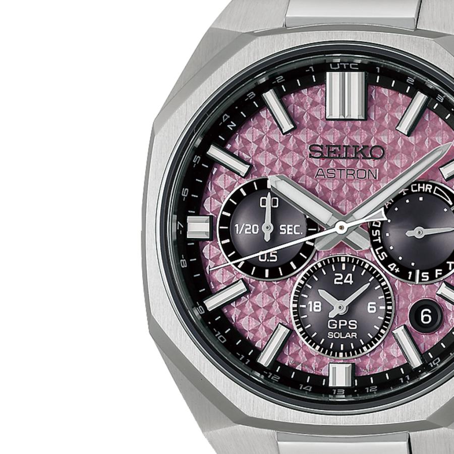 SEIKO ASTRON NEXTER HAB006J JDM 2026 Limited Edition GPS Solar Chronograph Crystal Pink Men's Watch