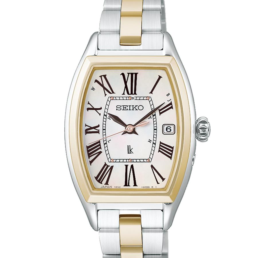 PRE-ORDER SEIKO LUKIA Grow HEE005J Hypericum Mother-of-Pearl Two-Tone Radio-Controlled Solar Women’s Watch