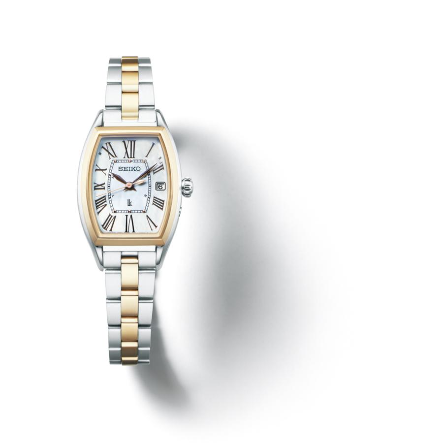 PRE-ORDER SEIKO LUKIA Grow HEE005J Hypericum Mother-of-Pearl Two-Tone Radio-Controlled Solar Women’s Watch