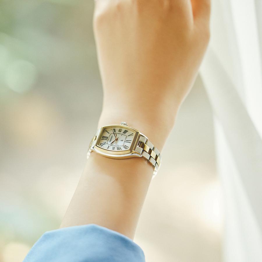 PRE-ORDER SEIKO LUKIA Grow HEE005J Hypericum Mother-of-Pearl Two-Tone Radio-Controlled Solar Women’s Watch