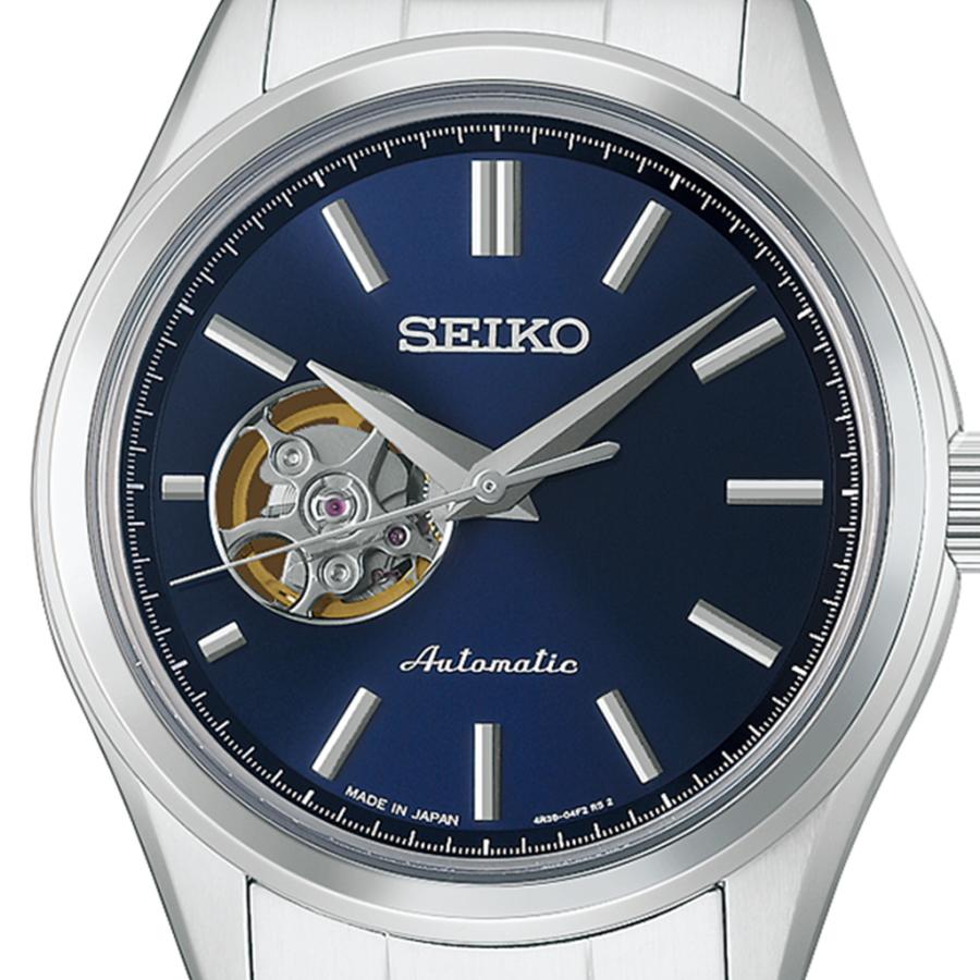SEIKO SELECTION HFB002J JDM Open Heart Blue Automatic Men's Watch Japan Made