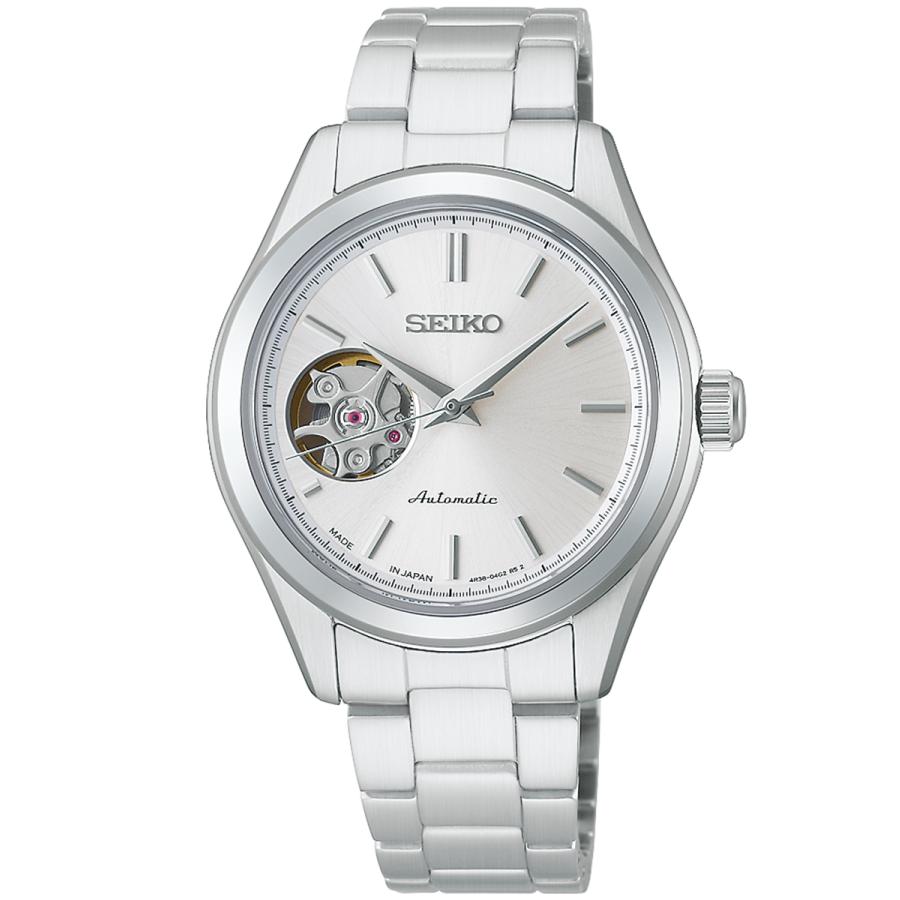 SEIKO SELECTION HFB007J JDM Open Heart White Automatic Ladies Watch Japan Made