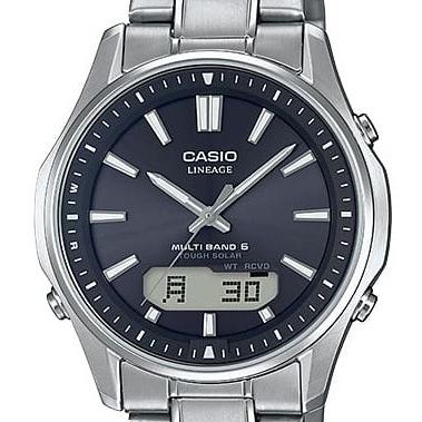 CASIO LINEAGE LCW-M100TSE-1AJF Black Dial Solar Radio-Controlled Titanium JDM Men's Watch
