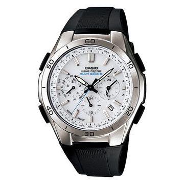 CASIO Wave Ceptor WVQ-M410-7AJF JDM Tough Solar Multiband 6 Chronograph Analog-Digital Men's Watch White