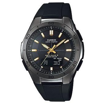 Montre radio solaire CASIO Wave ceptor 6 stations mondiales WVA-M640B-1A2JF