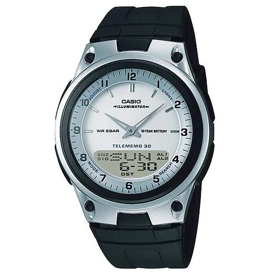CASIO AW-80-7AJH avec fonction étanche 5 ATM et calendrier entièrement automatique