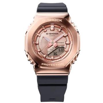 CASIO watch G-SHOCK ladies GM-S2100PG-1A4JF octagonal form pink gold