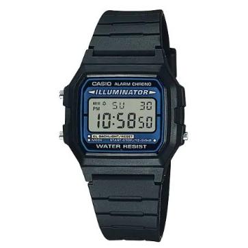 CASIO F-105W-1AWJH Men's Standard Daily Waterproof Easy-to-read digital display