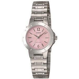 CASIO Collection LTP-1177A-4A1JH JDM Standard Analog Quartz Women's Watch Stainless Steel Pink Dial