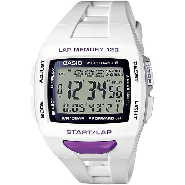CASIO PHYS STW-1000-7JH JDM Sports Solar Radio Multiband 6 Digital Men's Watch 120 Lap Memory