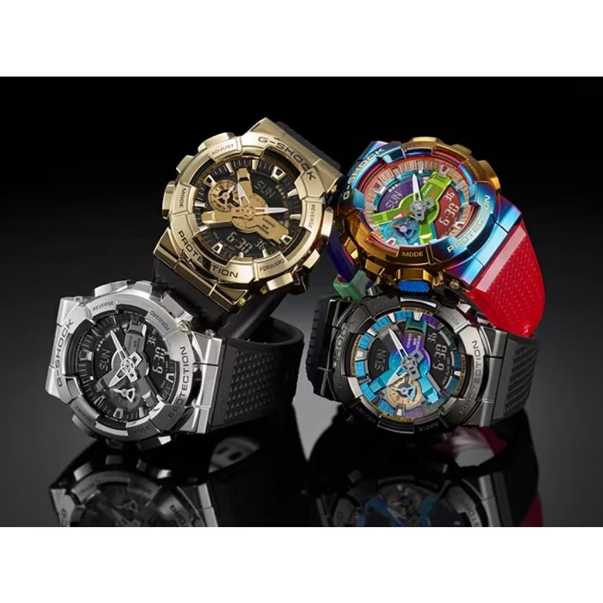 CASIO G-SHOCK GM-110-1AJF JDM Metal Covered Analog-Digital Quartz Men's Watch