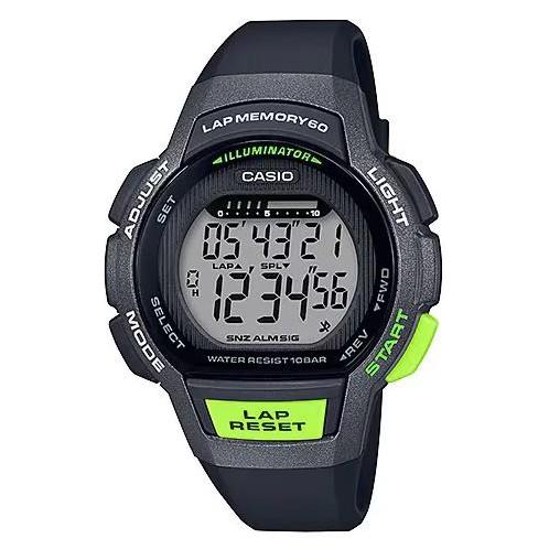 CASIO LWS-1000H-1AJH JDM Runner Series 60 Lap Digital Sports Women's Watch 100M Water Resistant