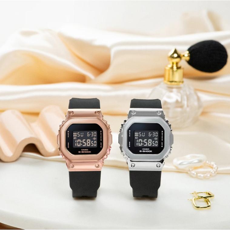 CASIO G-SHOCK GM-S5600PG-1JF JDM Metal Covered Compact Rose Gold Digital Quartz