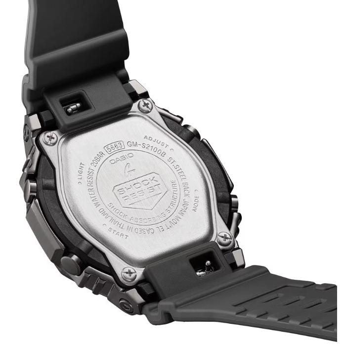 CASIO G-SHOCK GM-S2100B-8AJF JDM Metal Covered Octagonal Midsize Analog-Digital Women's Watch