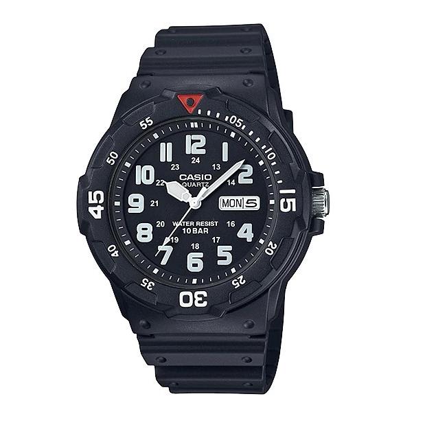 CASIO Collection MRW-200HJ-1BJH JDM Standard Analog Quartz Men's Watch Rotating Bezel Date