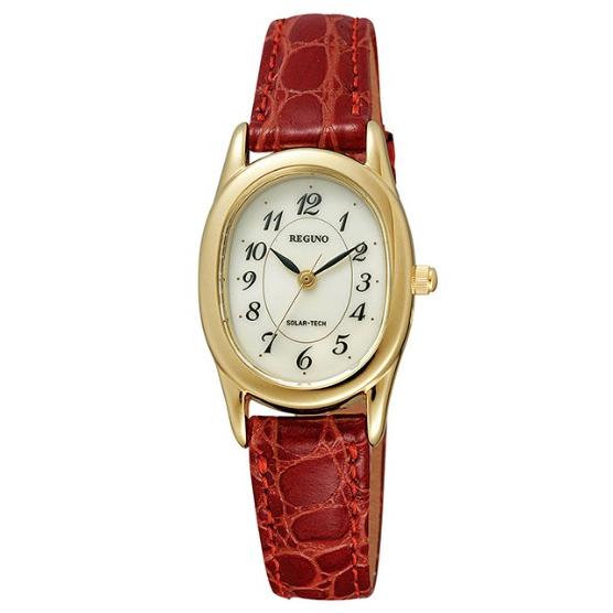 Citizen REGUNO Women's Solar Watch RL26-2092C Leather Strap