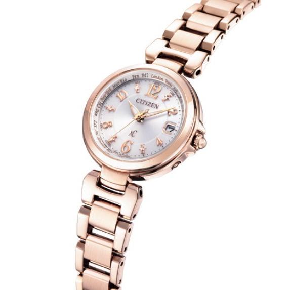 CITIZEN xC Eco-Drive Radio-Controlled Watch Happy Flight EC1037-51A Women's