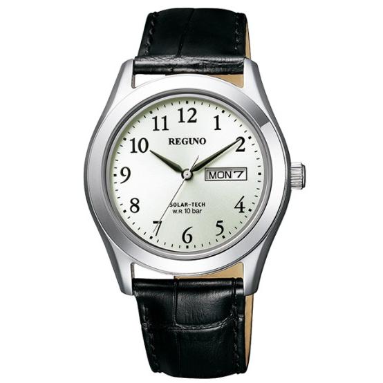 Citizen REGUNO Solar Tech Men's Watch KM1-211-10 Leather Strap