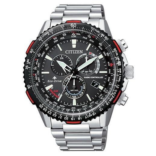 CITIZEN PROMASTER Eco-Drive World Time Radio-Controlled Watch CB5001-57E