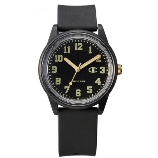 Champion R05A-505VK Champion 10 ATM Water Resistant Solar Watch Champion Black