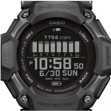 CASIO watch G-SHOCK G-SQUAD GBD-H2000-1BJR