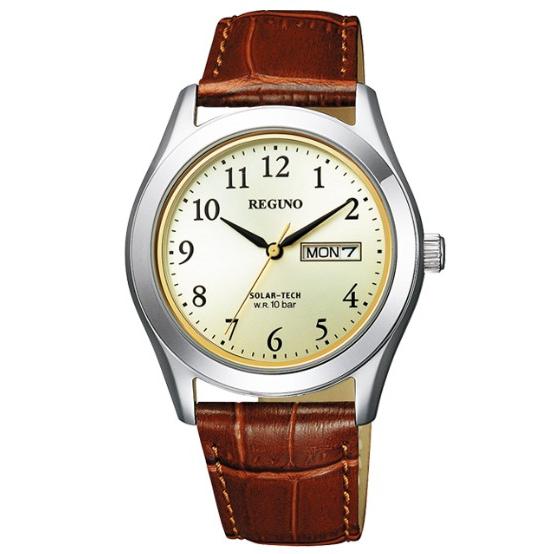 Citizen REGUNO Solar Tech Men's Watch KM1-211-30 Leather Strap