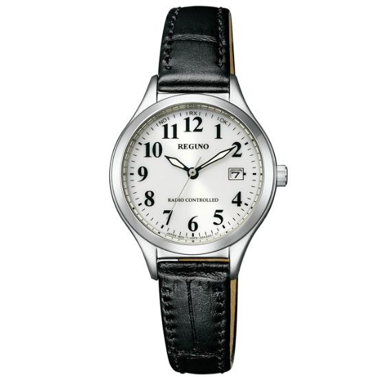 Citizen Watch - REGUNO - Solar Tech Radio-Controlled - KS1-210-20 - Women's - Leather Band