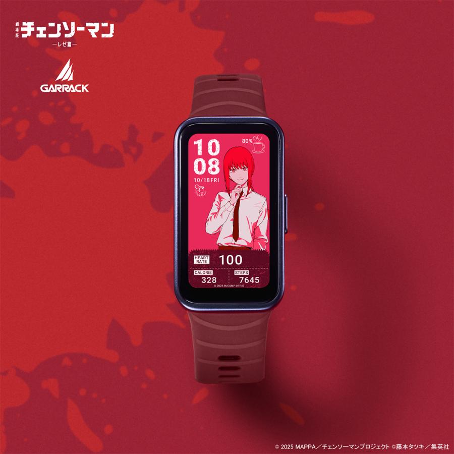 GARRACK HUC-CM-BD10-M Chainsaw Man Makima Red AMOLED Smartwatch