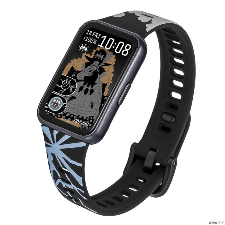 GARRACK HUC-OP-BD11-T ONE PIECE Marshall D. Teach JDM AMOLED Bluetooth Smart Watch Black