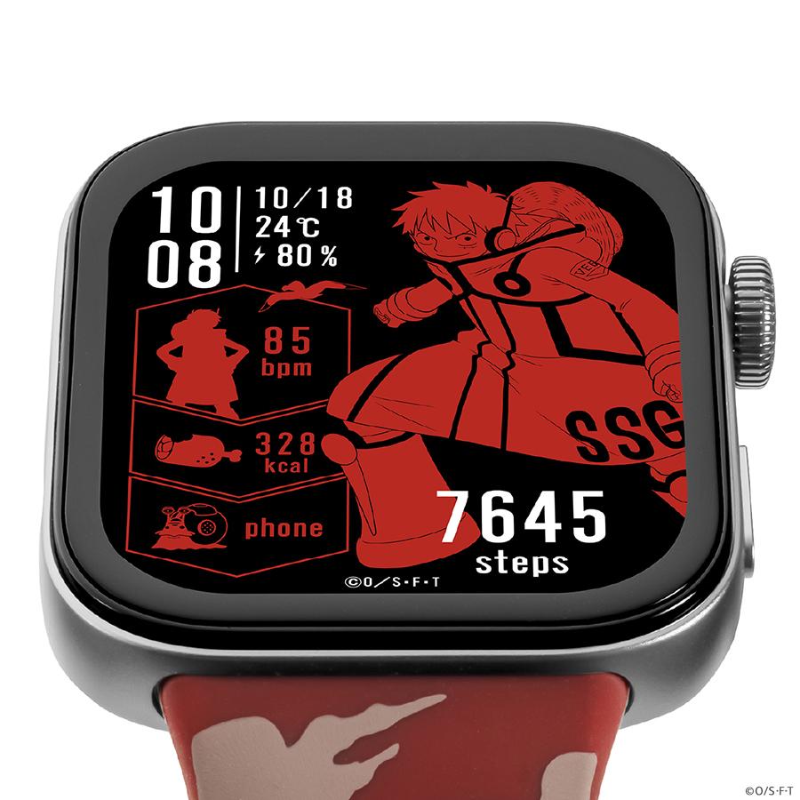 GARRACK HUC-OP-FT3-L ONE PIECE Luffy Red AMOLED Smartwatch Unisex