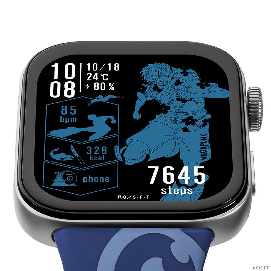 GARRACK HUC-OP-FT3-S ONE PIECE Vinsmoke Sanji Blue AMOLED Smartwatch