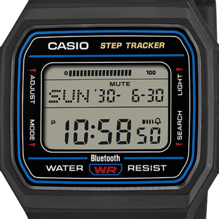 CASIO COLLECTION F-B100W-1AJF JDM Bluetooth Step Tracker Black Digital Men's Watch